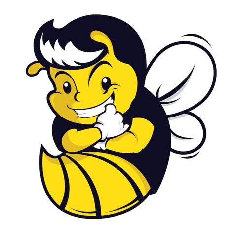 Premium Vector Bee Mascot Logo