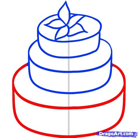 Wedding Cake Drawing Free Download On Clipartmag