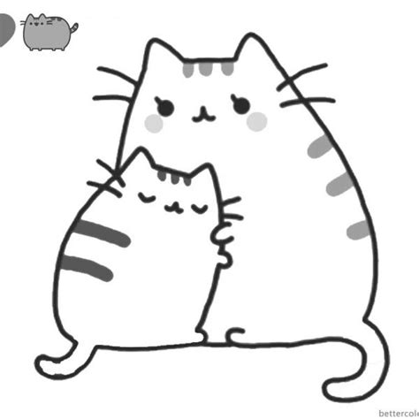 Pusheen Coloring Pages Dinosaur Coloring Page Blog