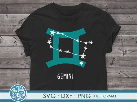Gemini Svg Horoscope Svg Zodiac Sign Svg Gemini Sign Svg Etsy