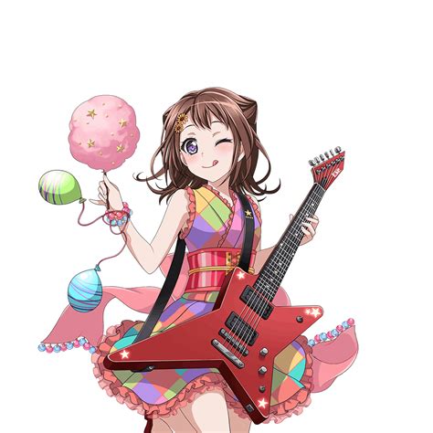 Search by title, skill name,. Kasumi Toyama - Happy - For the Fireworks! I Swear! | Cards list | Girls Band Party | Bandori ...