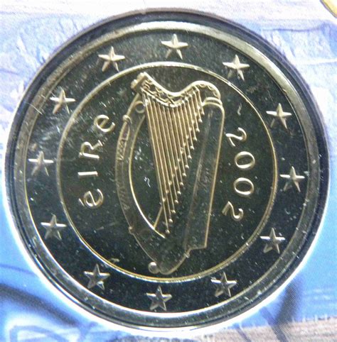 Ireland 2 Euro Coin 2002 Euro Coinstv The Online Eurocoins Catalogue