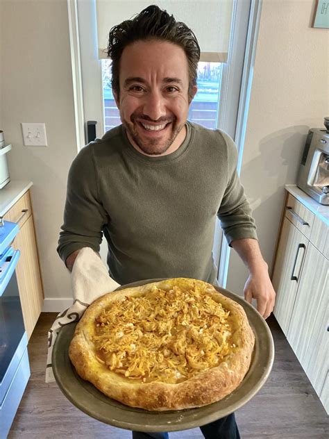 Low Calorie Buffalo Chicken Pizza Recipe Own Your Eating With Jason