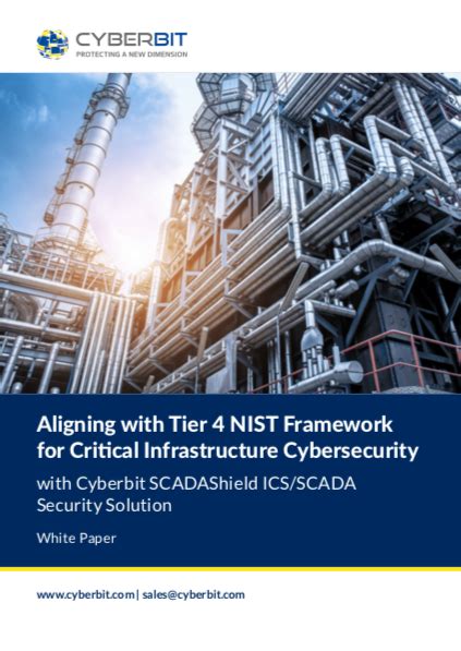 Critical Infrastructure Cybersecurity How To Align With Tier 4 Nist