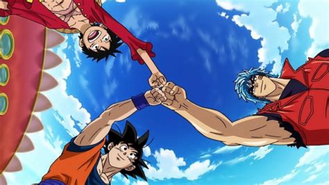 One Piece Episódio 590 Crossover Dragon Ball X Toriko X One Piece