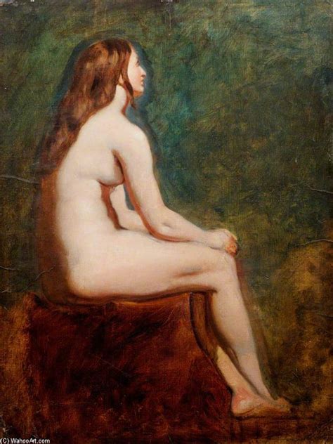 Museum Art Reproductions Study Of A Nude Female By William Etty