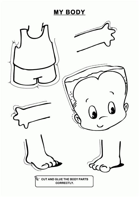 Free Preschoolers Coloring Pages Of The Human Body Download Free Preschoolers Coloring Pages Of