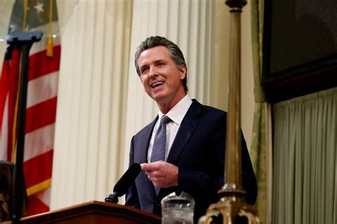 California Gov Gavin Newsoms State Of The State Speech Highlights