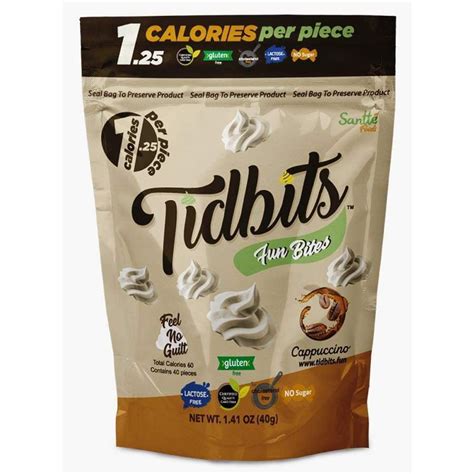 Tidbits Fun Bites Sugar Free Meringue Cookies By Santte Foods