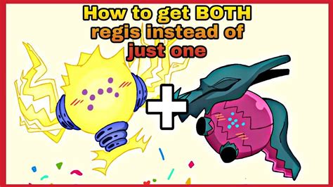 How To Get Both Regidrago And Regieleki Pokemon Sword And Shield Crown