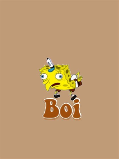 Spongebob Boi Meme Iphone Case For Sale By Imjaylaaa Redbubble