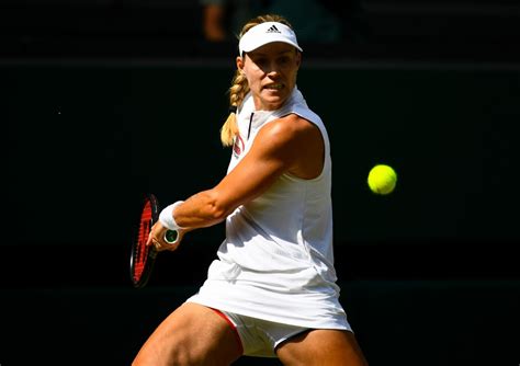 1 and winner of three grand slam tournaments. ANGELIQUE KERBER at Wimbledon Tennis Championships in ...