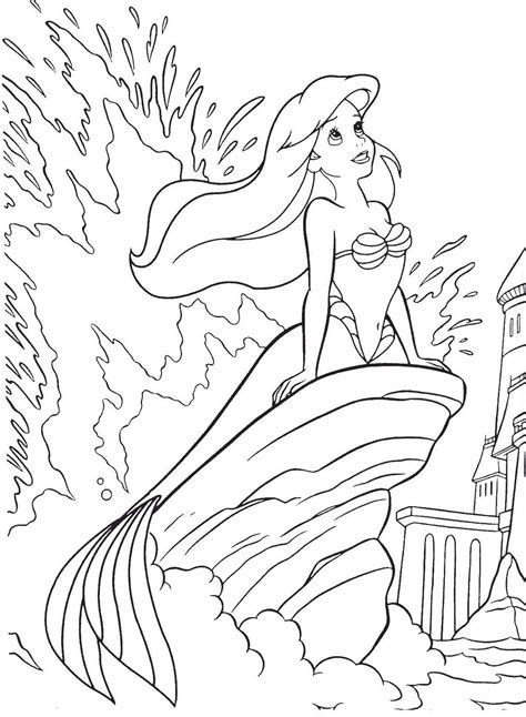 Get 41 Dibujos Para Colorear De La Sirenita Ariel Y Sus Amigos