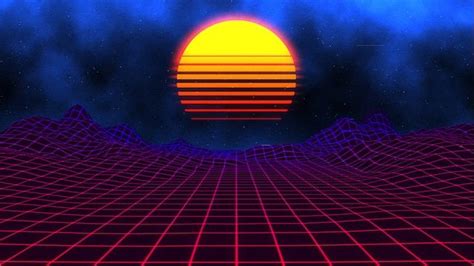 Wallpaper engine lets you use live wallpapers on your windows desktop. Steam Workshop :: Neon Sunset | Sunset wallpaper, Retro ...