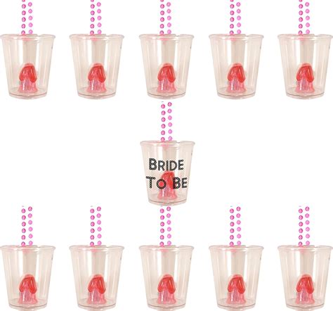 Hen Night Accessories Party Bag Fillers Hen Night Party Willy Shot Glass