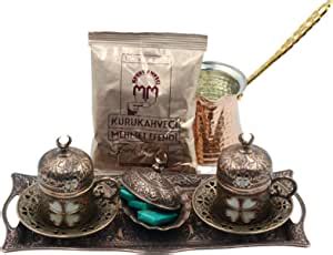 Clover Copper Brown Premium Turkish Greek Arabic Coffee Espresso