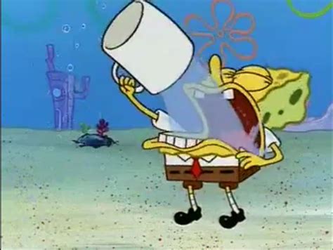 Meme Generator Spongebob Drinking Water Newfa Stuff