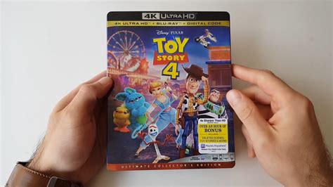 Toy Story 4 4k Uhd Bluray Unboxing And Menu Disc Youtube