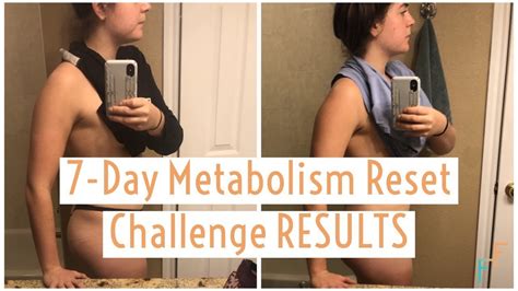 Metabolism Reset Diet 7 Day Challenge Results Youtube