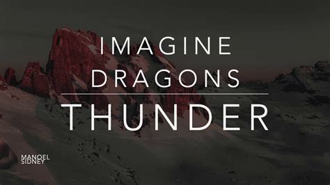 Imagine Dragons Thunder Lyricstraduçãolegendadohq Youtube