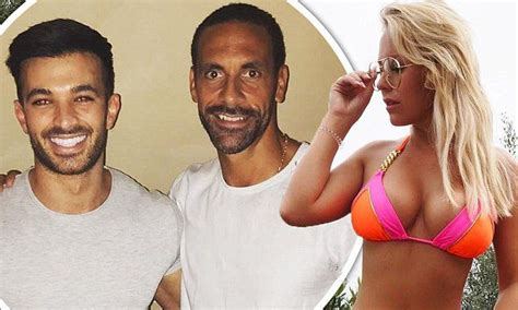 Rio Ferdinand Parties With Kate Wright S Pal Mike Hassini In Essex
