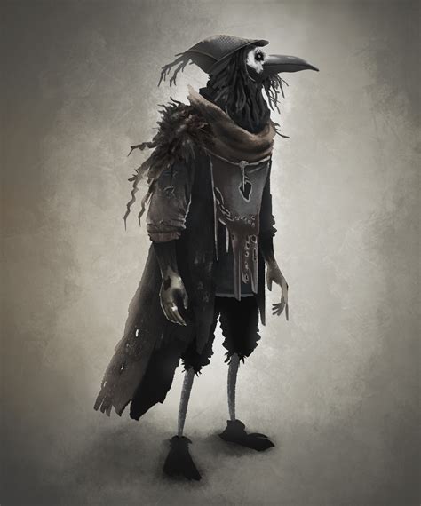 Artstation The Raven Man Concept Art