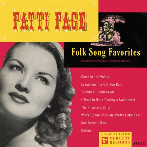 Folk Song Favorites Album By Patti Page Spotify