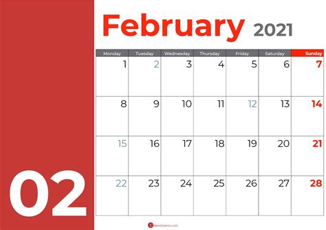 Lalaramswrup Calndar 2021 Feb Best Free Blank February Calendar 2021