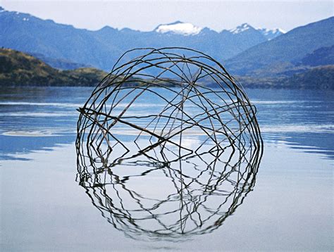 Spectacular Land Art Sculptures Made From Sticks And Stones Reflect