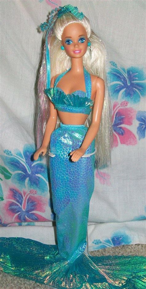 1991 mermaid barbie mermaid barbie barbie 90s barbie fashion