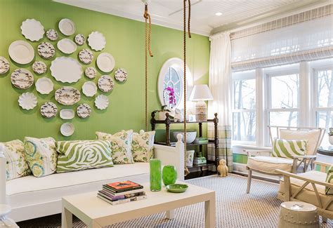Keep reading for 25 stylish green room decor ideas. Green Living Room Ideas