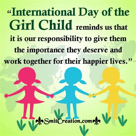 International Day Of The Girls Child Message