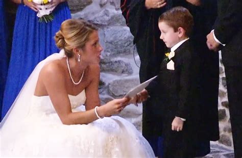 Bride Reads Vows To Stepson And His Mother