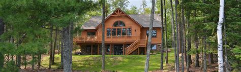 Advanced efl / esl reading resource. Clearwater Lake - New Log Home for sale with walkout basement