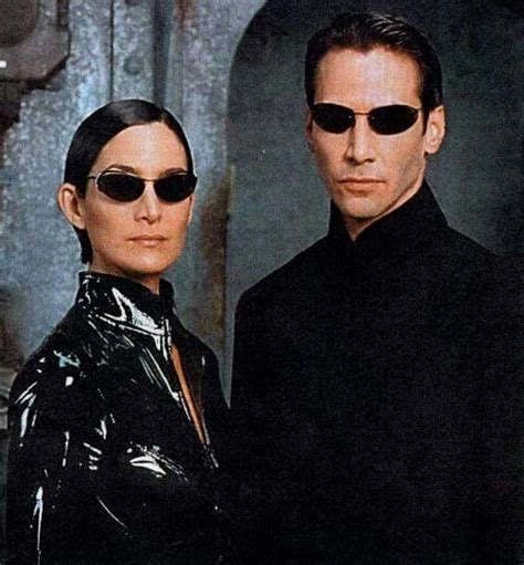 Keanu Reeves Trinity Matrix Matrix