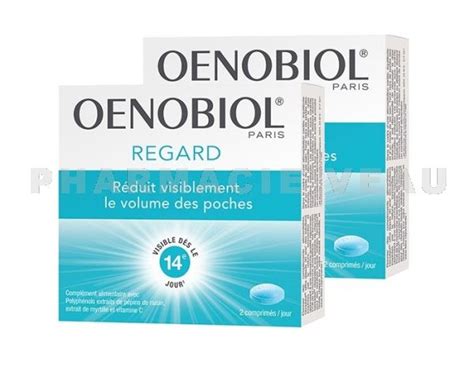Oenobiol Regard Anti Poches Anti Cernes Lot De 2 X 30 Cp