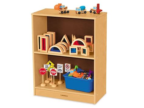 Classic Birch 2 Shelf Space Saver Storage Unit At Lakeshore Learning