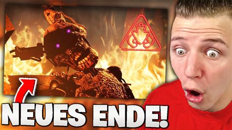 Tjulfar Reagiert Auf Das Neue Ending In Fnaf Security Breach 😨 Youtube