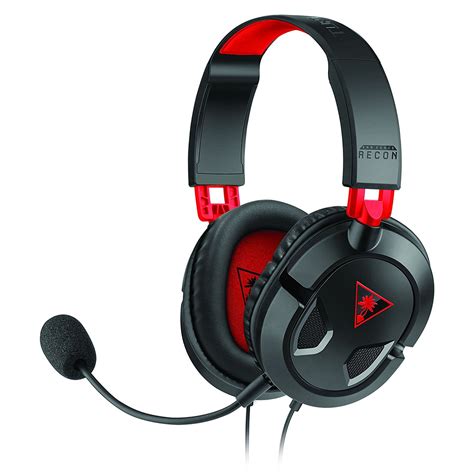 Restored Turtle Beach Ear Force Recon X Stereo Gaming Headset Red