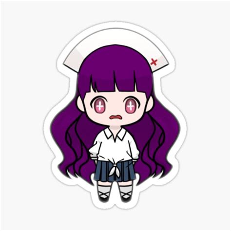 Chibi Mikan Tsumiki Sticker By Lexart101 Redbubble