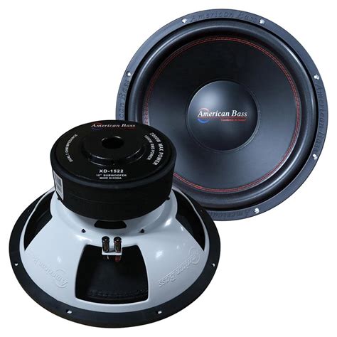 American Bass 15″ Woofer 1000w Rms2000w Max Dual 2 Ohm Voice Coils