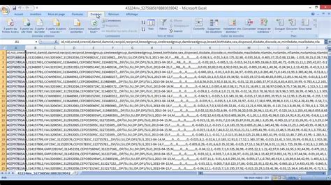 Dataexcel Convertir Un Fichier Texte Ou Csv En Tableur Excel Mobile