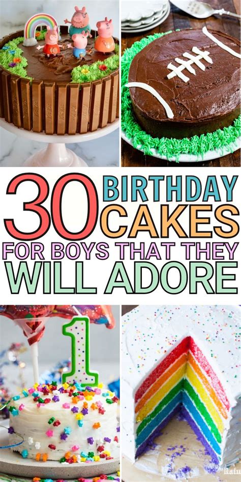 30 Best Birthday Cakes Ideas For Boys Of All Ages Men Too Boy