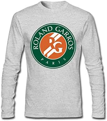 Main recreation sports tennis 2021 roland garros. French Open Tennis Logo Men's Long Sleeve T-Shirt Black ...