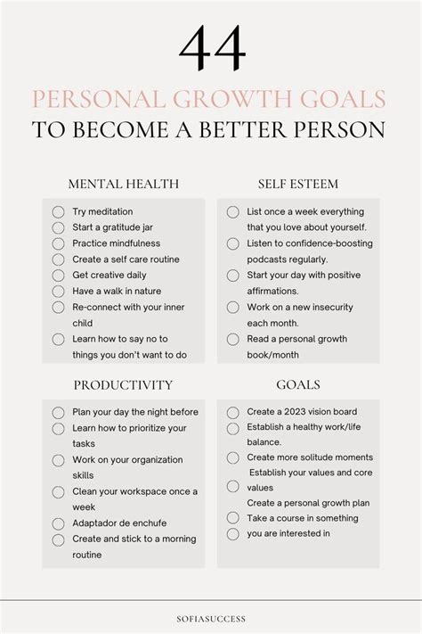 44 Personal Growth To Become A Better Person Personal Development