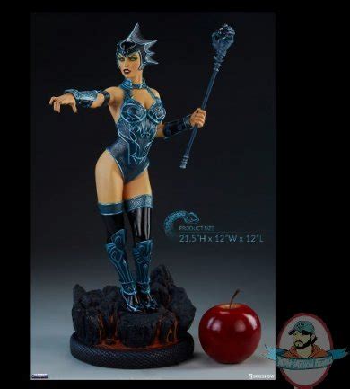 Masters Of The Universe Evil Lyn Classic Statue Excl Sideshow Man Of Action Figures