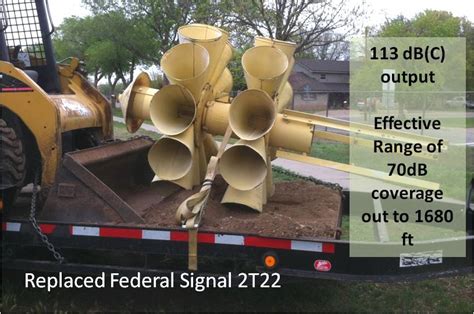 Amarillopotterrandall New Federal Signal 508 Siren Installed
