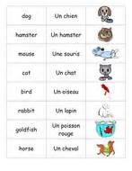 Animal matching game- French | Teaching Resources