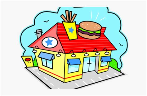 Place Clipart Restaurant Fast Food Restaurant Clipart Hd Png
