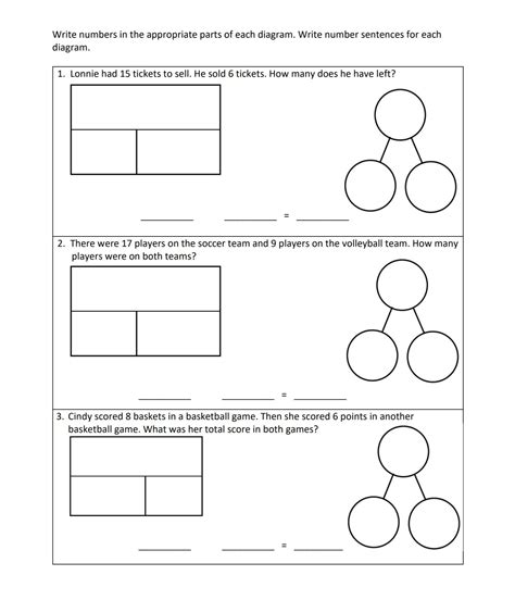 Addition And Subtraction Problems Solving 2nd Grade Activity 13